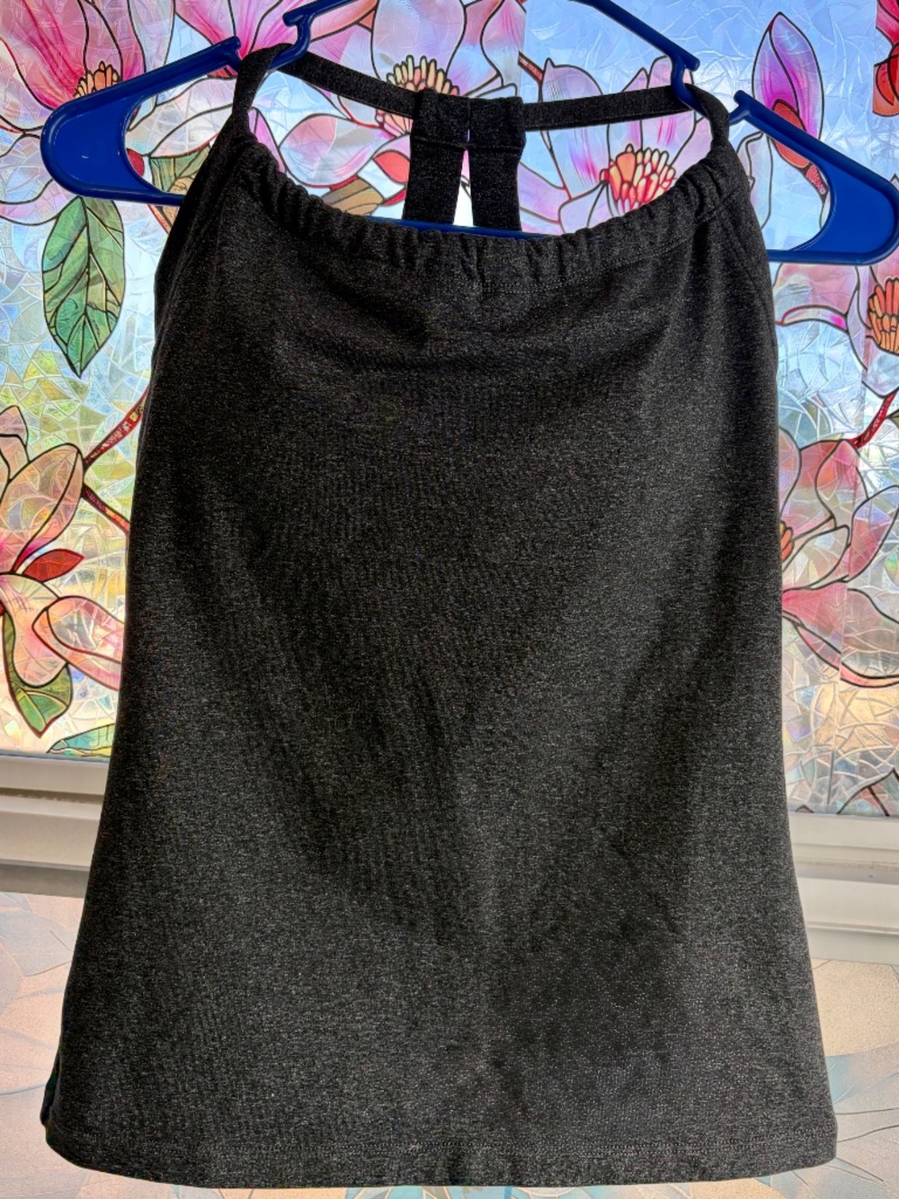 Prana top size medium gray workout, athletic halter top & Prana Bikini top